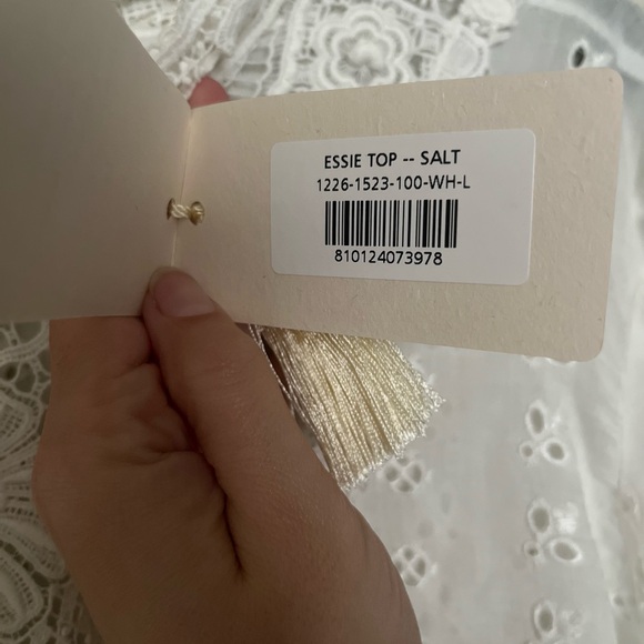 NWT Doen Essie Top in Salt, Size L - Picture 4 of 4